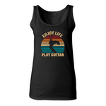 Vintage Enjoy Life, Play Guitar Tank (Women)