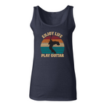 Vintage Enjoy Life, Play Guitar Tank (Women)