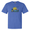 Watercolor Blues Comfort Colors T-Shirt (Unisex)