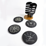 Microphone Coaster Set - Set of 4 Coasters