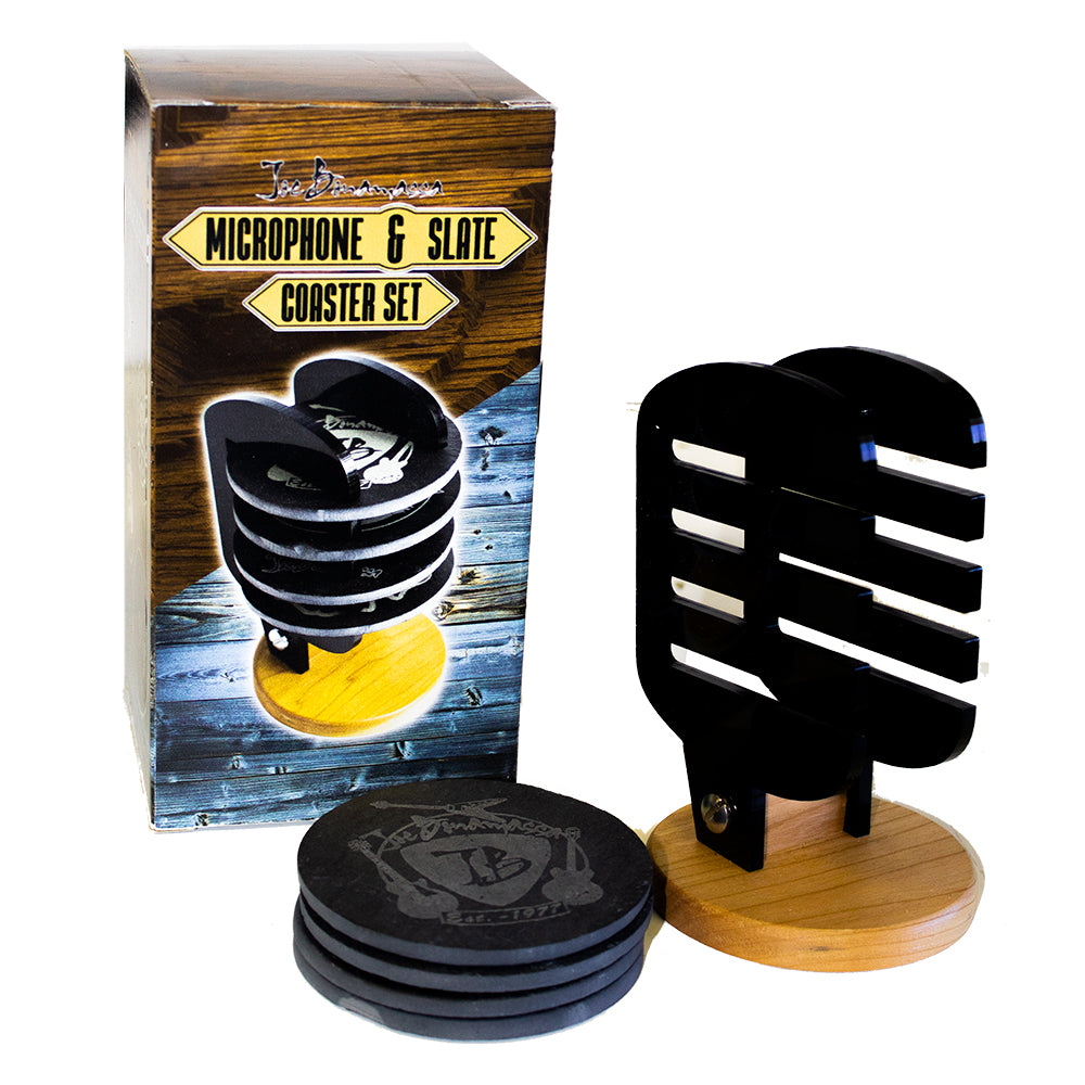 Microphone Coaster Set Set Of 4 Coasters Joe Bonamassa Official Store