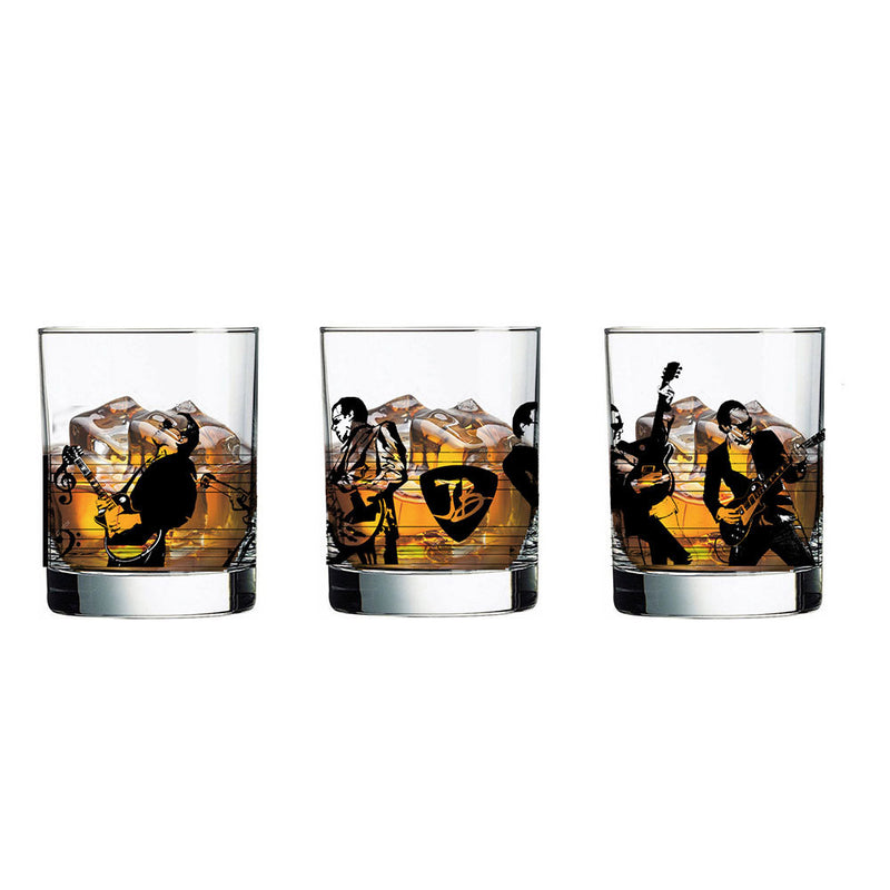 Joe Silhouettes DOF Glass - Set of 4