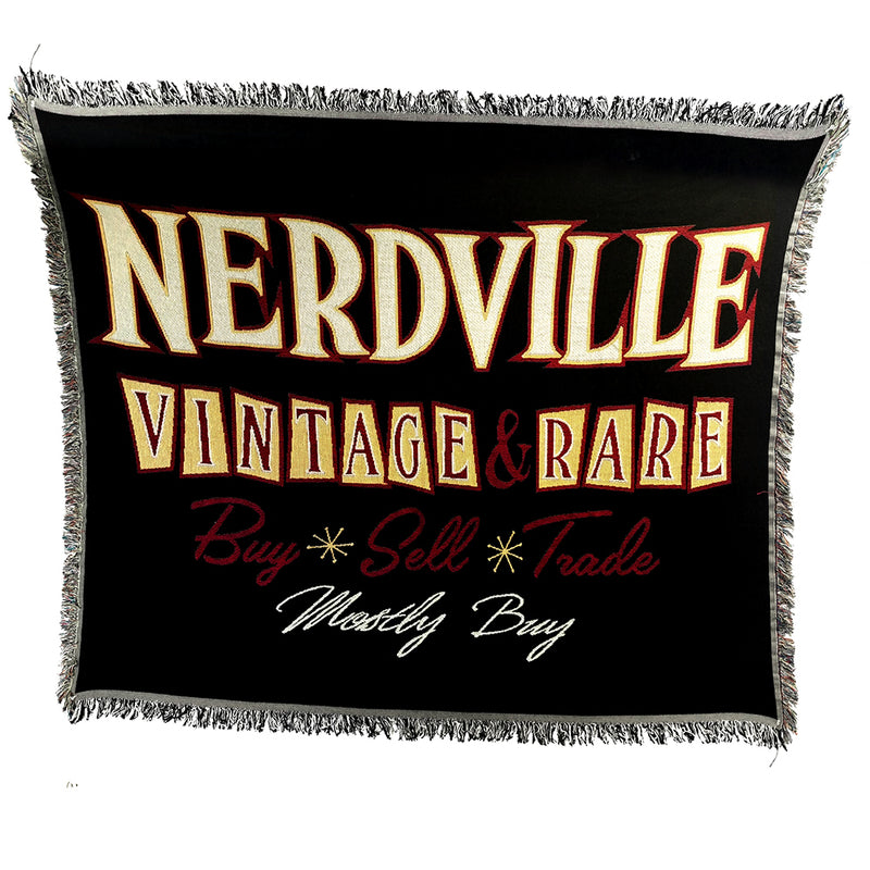Nerdville Vintage & Rare Blanket