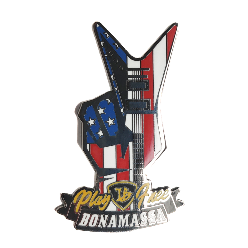 Peace & Blues Pin