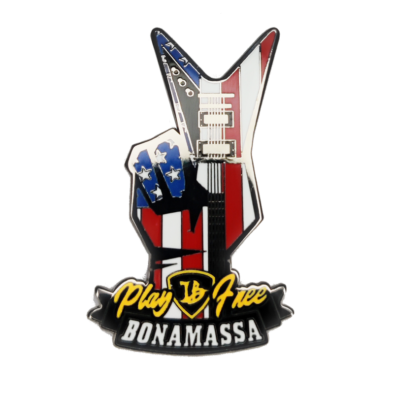 Peace & Blues Pin