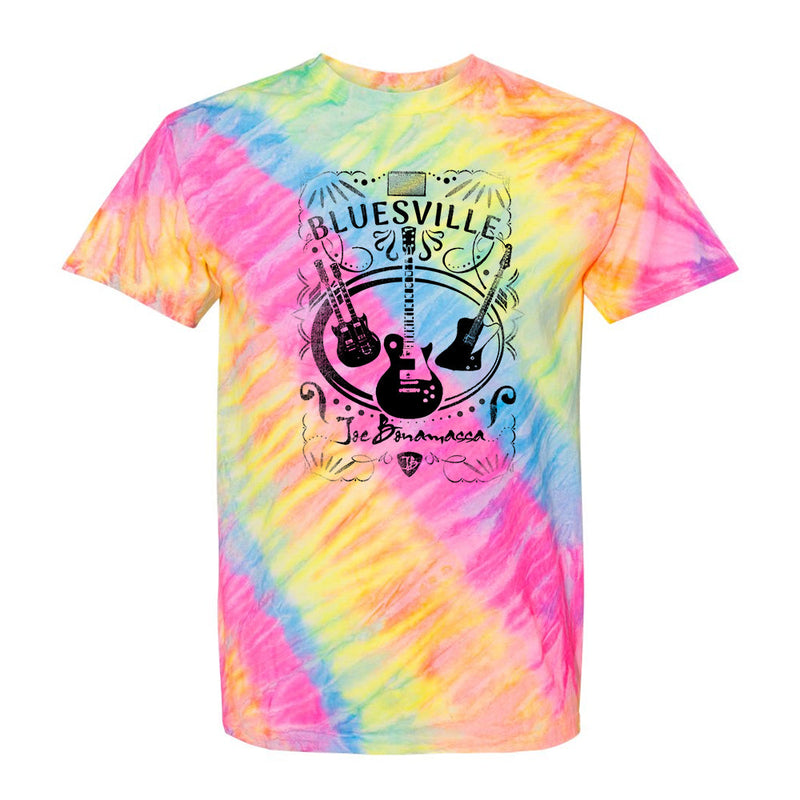 Welcome to Bluesville Tilt Tie Dye T-Shirt (Unisex)
