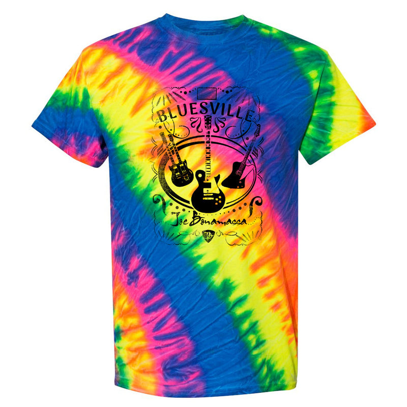 Welcome to Bluesville Tilt Tie Dye T-Shirt (Unisex)