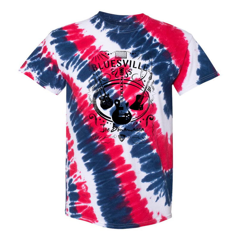 Welcome to Bluesville Tilt Tie Dye T-Shirt (Unisex)