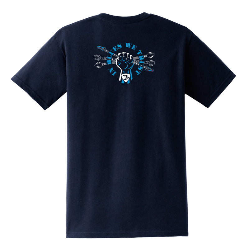 In Blues We Trust Fist Pocket T-Shirt (Unisex)