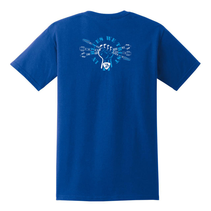 In Blues We Trust Fist Pocket T-Shirt (Unisex)