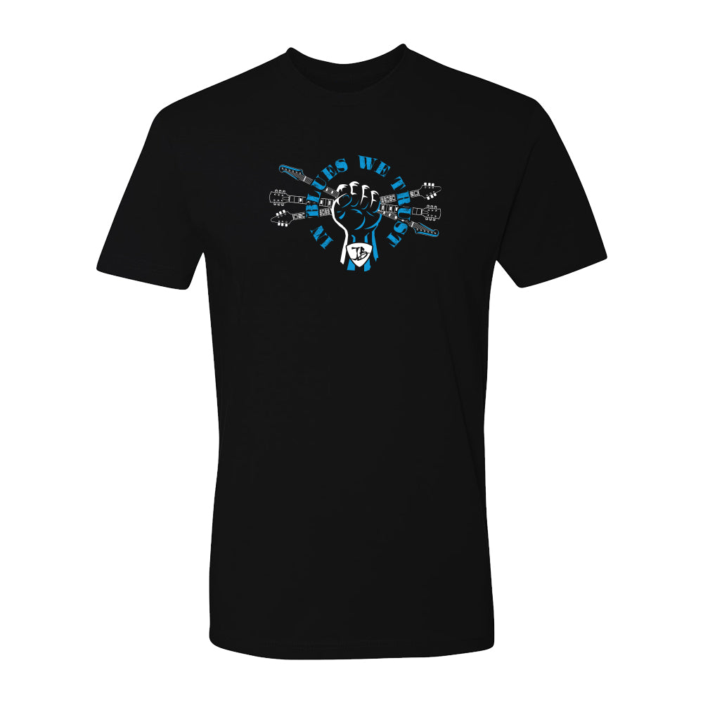 In Blues We Trust Fist T-Shirt (Unisex)