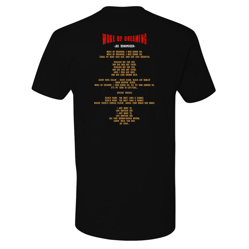 Woke Up Dreaming T-Shirt (Unisex) – Joe Bonamassa Official Store